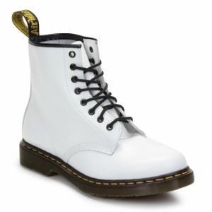Dr. Marten boots in White Leather